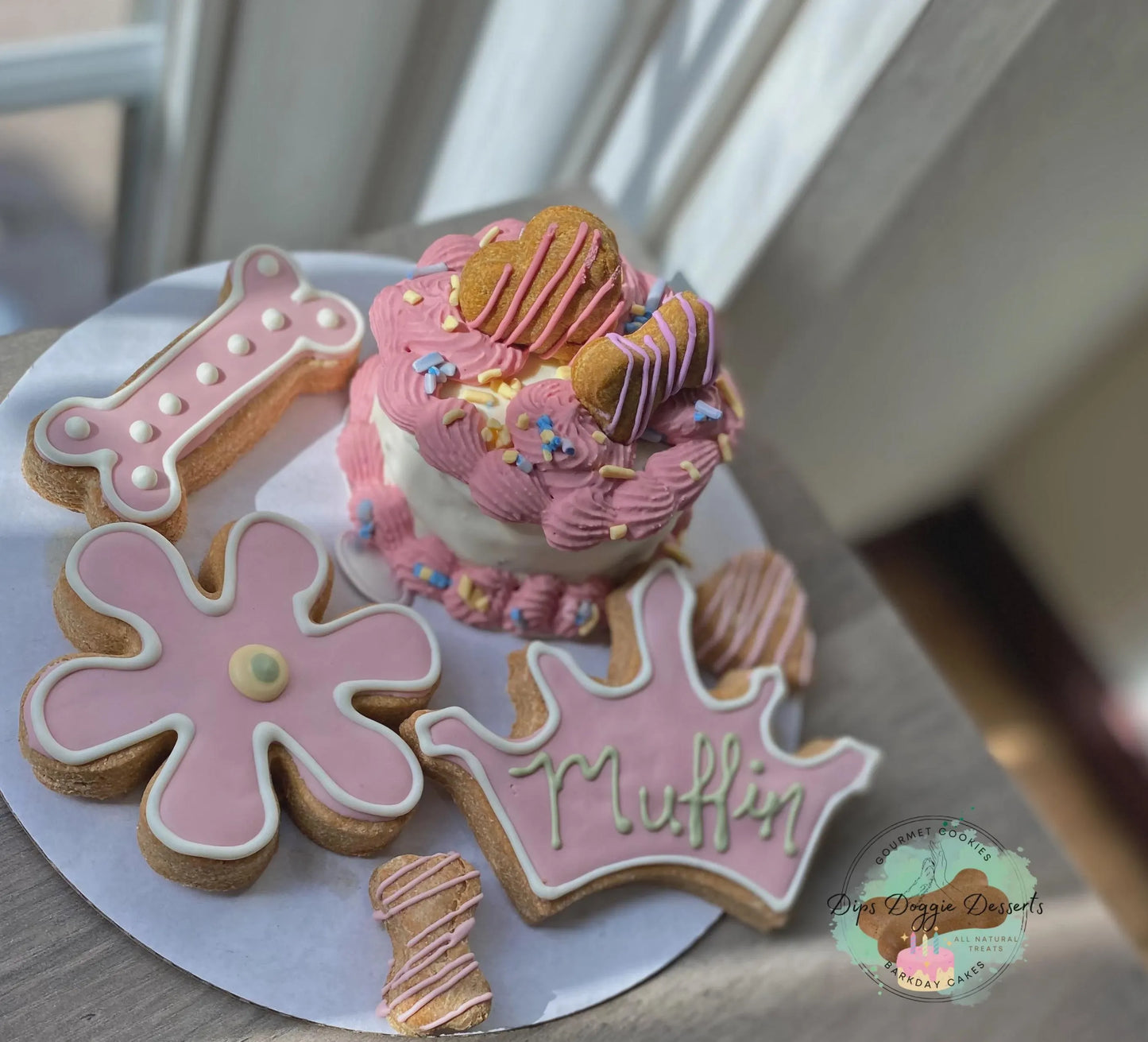 Dog Cake, Barkday cakes, Gotcha cake, dog biscuits, Dog Treats