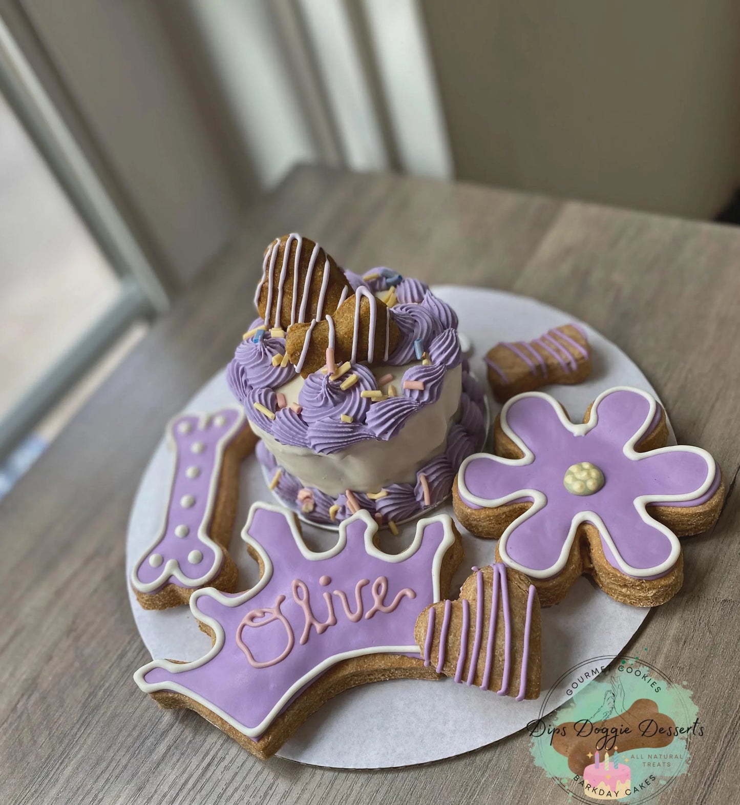 Dog Cake, Barkday cakes, Gotcha cake, dog biscuits, Dog Treats