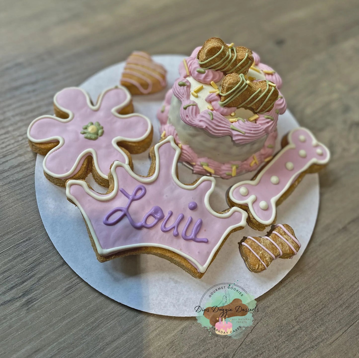 Dog Cake, Barkday cakes, Gotcha cake, dog biscuits, Dog Treats