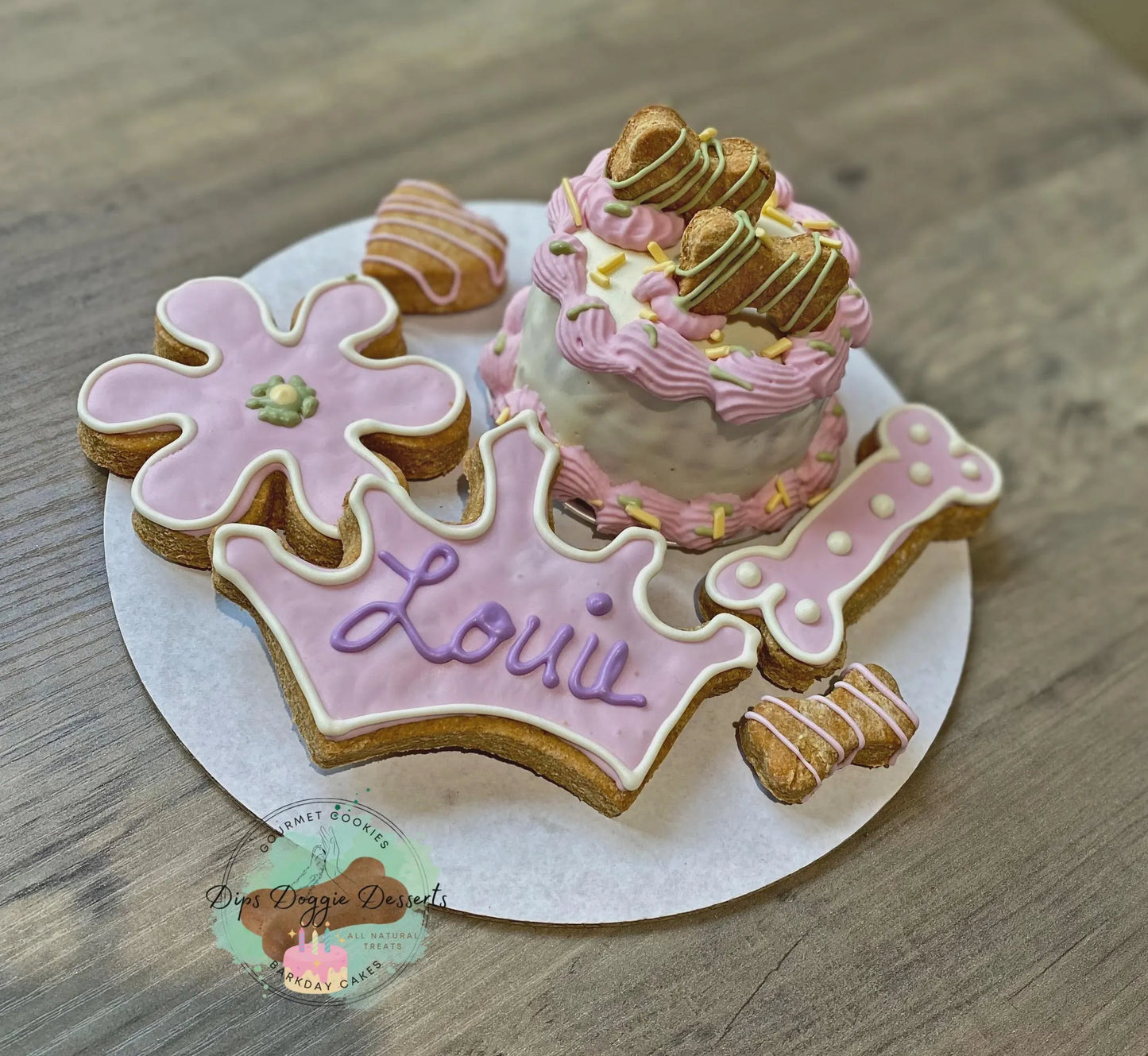 Dog Cake, Barkday cakes, Gotcha cake, dog biscuits, Dog Treats