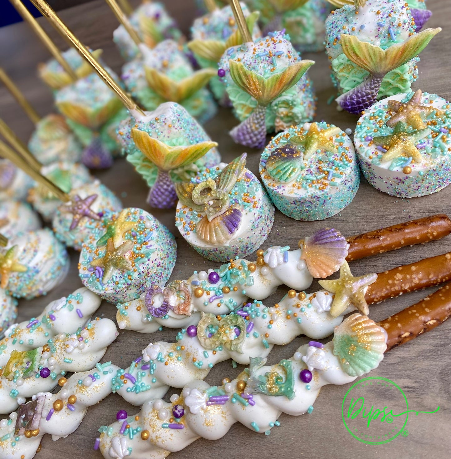 Under the Sea Party Package, Mermaid Party Package, 4 dozen party package