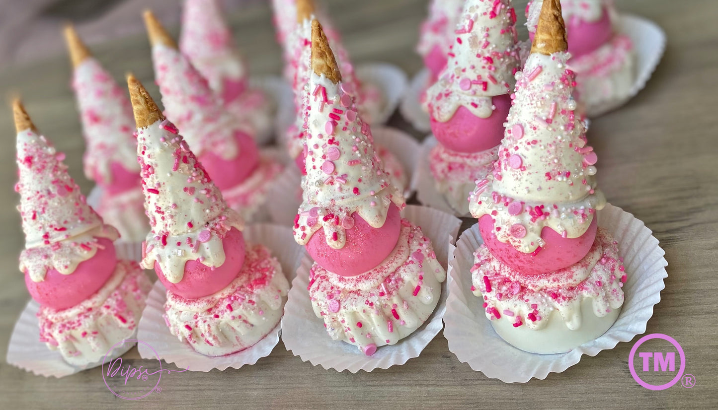 Pink Princess Barbie Cake Pop and Oreo combo Treats