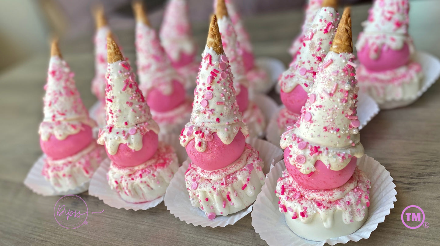 Pink Princess Barbie Cake Pop and Oreo combo Treats