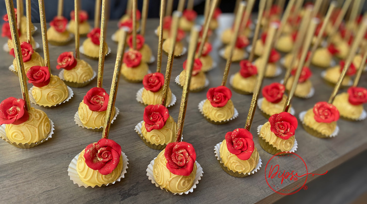 Wedding Cake pops, Sweet 16 Cake pops