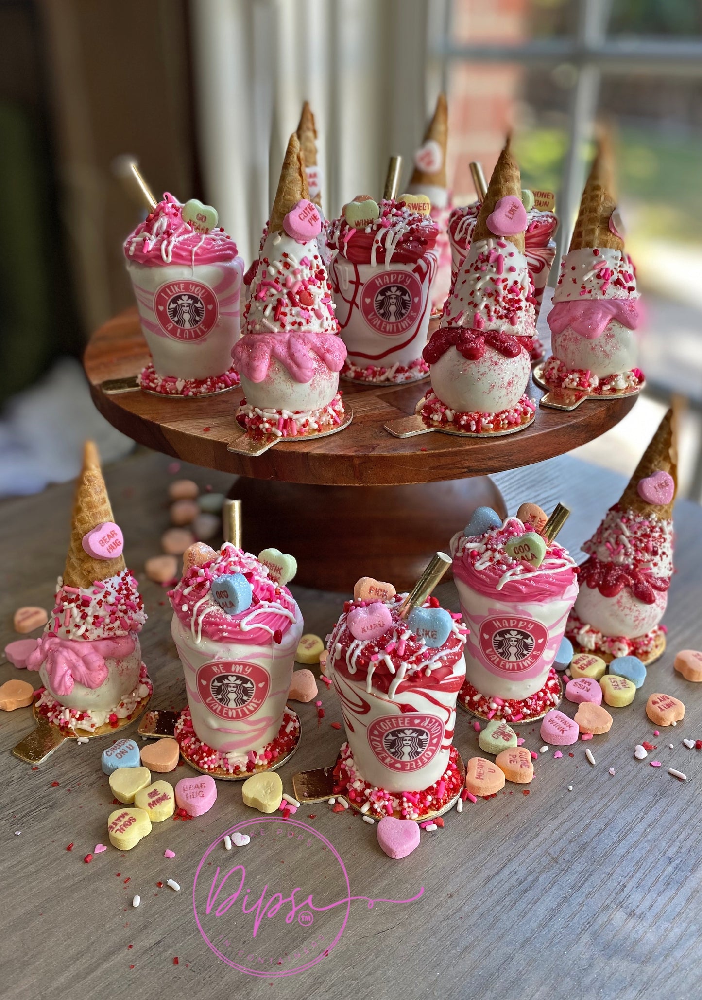 Valentine's Day Cake Pops