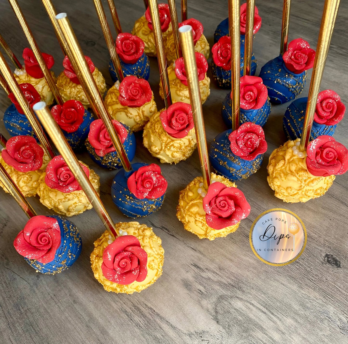 Cake Pops Beauty and Beast inspired cake pops, Beauty and Beast Cake Pops