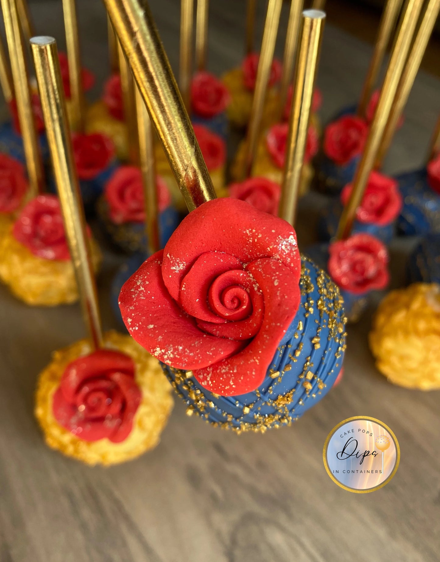 Cake Pops Beauty and Beast inspired cake pops, Beauty and Beast Cake Pops