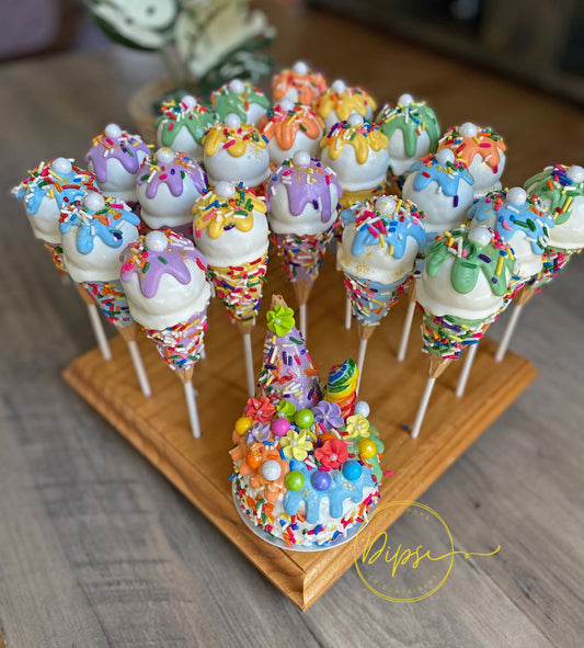 Mini cakes and Cake pop party package, birthday cakes, carnival cakes. bento cakes, smash cakes
