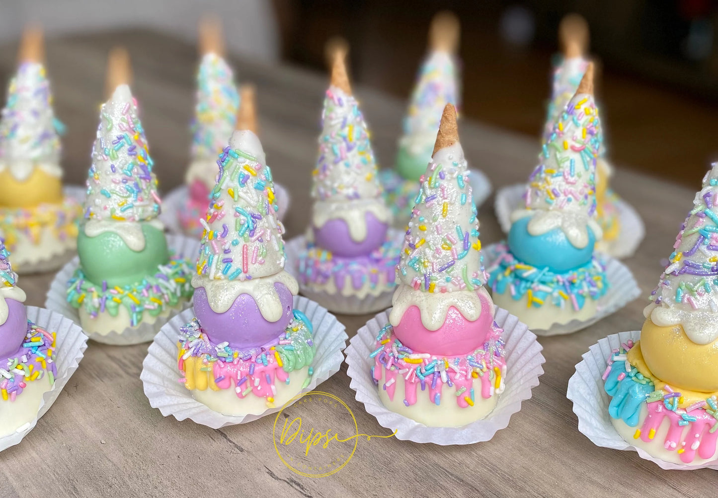 Cake Pop and Oreo Combo treats, Carnival, Candyland, Pastel Cake Pops, Baby Shower Cake Pops, Birthday Cake Pops