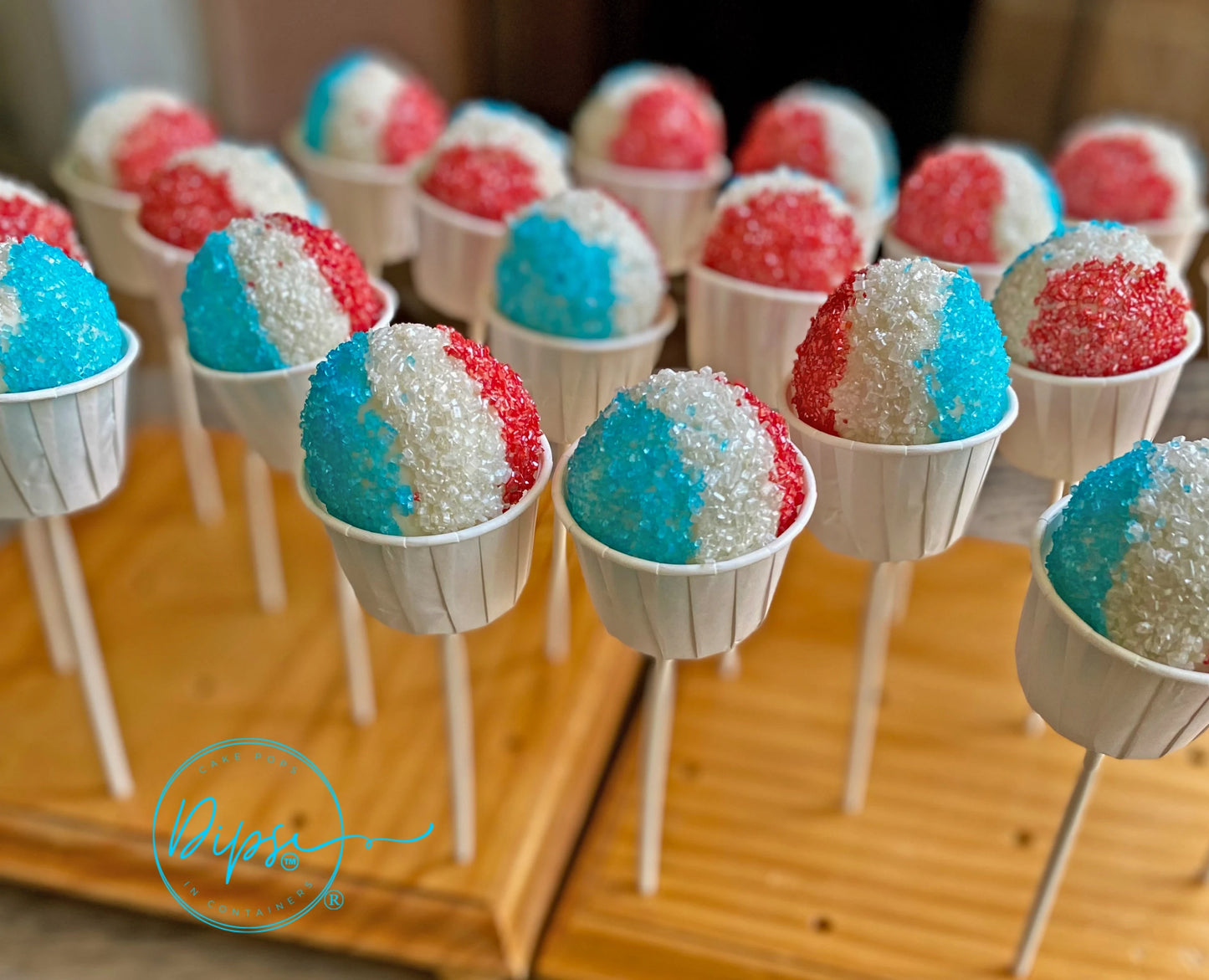Snow Cone cake pops, cake pop, dessert table, bbq party treats, birthday cake pops
