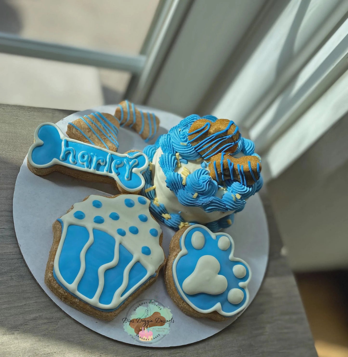 Dog Cake, Barkday cakes, Gotcha cake, dog biscuits, Dog Treats