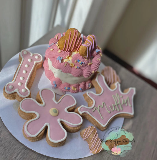 Dog Cake, Barkday cakes, Gotcha cake, dog biscuits, Dog Treats