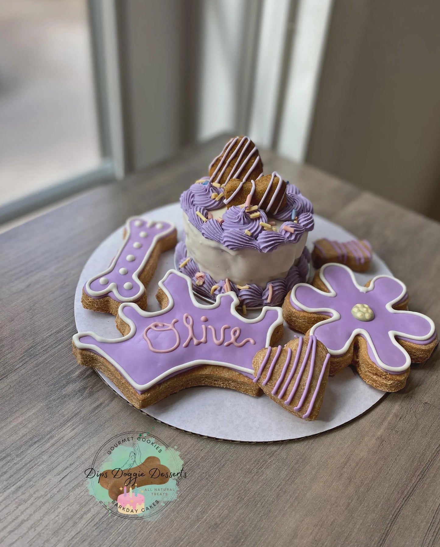 Dog Cake, Barkday cakes, Gotcha cake, dog biscuits, Dog Treats