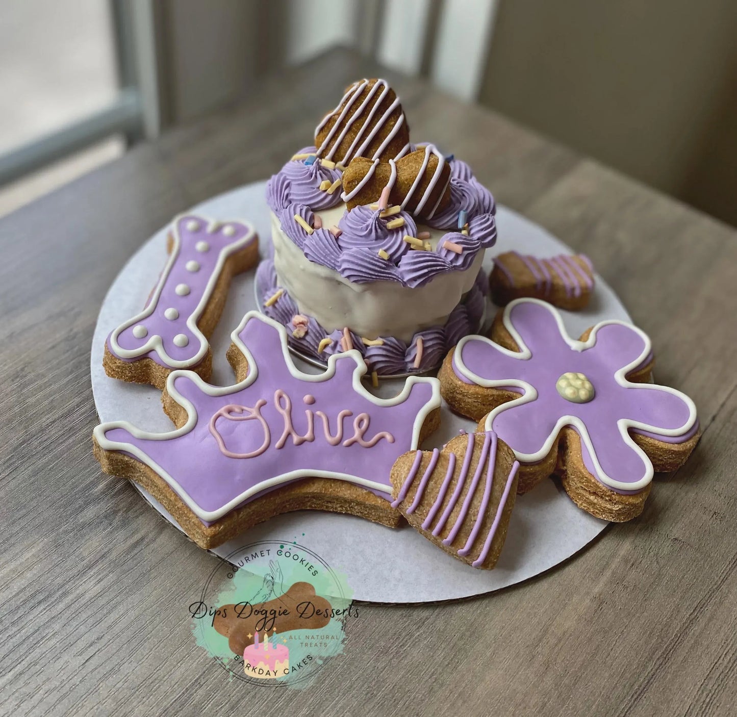 Dog Cake, Barkday cakes, Gotcha cake, dog biscuits, Dog Treats