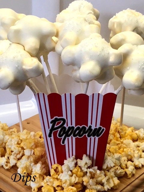 Popcorn cake pops