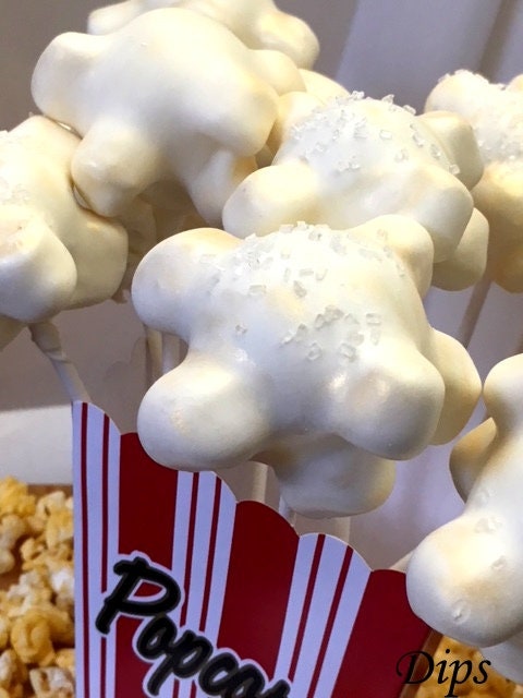 Popcorn cake pops